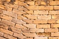 Unusual brick wall texture