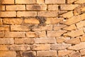 Unusual brick wall texture pattern background