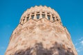 Unusual Church of the Holy Archangels in the shape of a cylinder is located in the Catholic Christian complex of Etchmiadzin Royalty Free Stock Photo