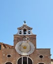 Unusual Clock near the rialto Bridge