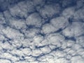 Unusual cloud clouds formation Royalty Free Stock Photo