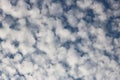 Unusual cloud formation for background. Royalty Free Stock Photo