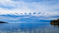 Unusual Cloud Formation Over Gulf of Corinth Bay, Greece