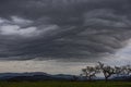 Unusual cloud formation in a Winter sky