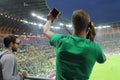 Footbal fans. Euro 2012. Ireland.