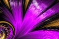 Unusual fractal flower - digitally generated image