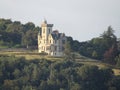 Unusual house on the hill in Dunoon Royalty Free Stock Photo