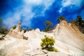 Unusual landscape of Paisaje Lunar Royalty Free Stock Photo