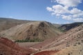 Mountains on the Martian landscapes in Altai