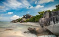 Unusual Rock Formations On An Exquisite Tropical Beach