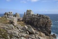 Unusual rock formations, Peninnis Head, St Mary's, Isles of Scilly, England