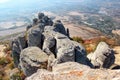 Unusual rocks at Mount Demirci, Crimea, Ukraine