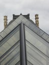 Louvre Paris glass building