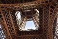 Unusual views of the Eiffel Tower. Paris, France. Capture 2