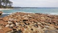 Unusual Weathering Erosion Pattern on Rocks