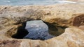 Unusual Weathering Erosion Pattern on Rocks