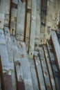 Unusual wooden texture