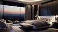 Unveil the grandeur of a special bedroom, aglow with perfect lighting