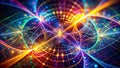 Unveiling Algebraic Solutions A Visual Exploration of Intersecting Lines and Curves in Surreal Geometry