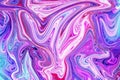 unveiling the dance of colors, fluidity, and artistic forms as lilac and purple paint flow freely, creating an interesting