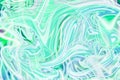 unveiling the dynamic energy of fluid motion in abstract liquid marble pattern with modern futuristic blue-green-pink gradient