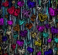 Unveiling the Enchanting Symphony of Line based Background Artistry in Stunning Visual Captures generative ai