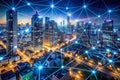 Unveiling the Global Data Network A Distributed Future Powered by Blockchain AI and Distributed Ledger Technology Royalty Free Stock Photo