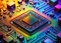 Unveiling the Inner Workings of Modern Computing A Deep Dive into Microchip Architecture and Networking Royalty Free Stock Photo