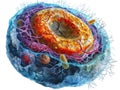 Unveiling the intricacies: the structure of the human cell, a journey into the microscopic realm of organelles