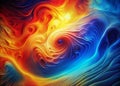 Unveiling the Intricate Dance of Heat A Surreal 3D Temperature Distribution Visualization Royalty Free Stock Photo