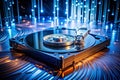 Unveiling Lost Data Futuristic Data Recovery Lab Opens a Hard Drive in a StateoftheArt Environment