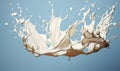 Unveiling Magic: A Photorealistic Journey into a Milk Splash