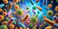 Unveiling Microbial Intricacies A Visual Journey into Mycoplasma Bacteria and Their Role in Various Infections Generative AI