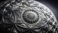 Unveiling Natures Geometric Design A Monochrome Macro Exploration of Intricate Patterns in the Natural World