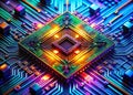 Unveiling the Quantum Realm A Microscopic Exploration of a Single Qubit