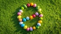 Unveiling a Unique Aerial Easter Egg Hunt A DoubleQuotationMarkShaped Path for a Memorable Adventure