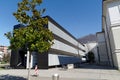 Unversity building of USI, Universita della Svizzera italiana, in Lugano, Switzerland