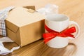 Unwanted gift, cup Royalty Free Stock Photo