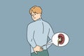Man suffer from kidney pain
