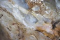 Unworked, natural quartz stone. close up. background. Wall paper.