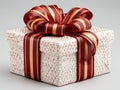 an unwrapped Christmas present Royalty Free Stock Photo
