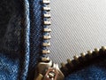 Unzip Jean Royalty Free Stock Photo