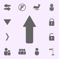 up arrow icon. web icons universal set for web and mobile Royalty Free Stock Photo
