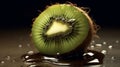 Up Close And High Definition: The Surreal Beauty Of A Cut Kiwi