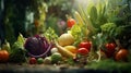 Up close and personal: A captivating look at garden-fresh vegetables