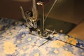 Up close Sewing machine Royalty Free Stock Photo
