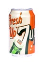 7Up 1950s Edition Royalty Free Stock Photo