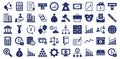 We are up with trade icon Vector. These trade icons pack is intended to make you ready to get your business site, application ico Royalty Free Stock Photo