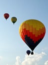 Up, Up and Away - Hot Air Balloons Royalty Free Stock Photo