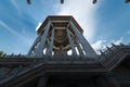 Up view of the Kuan Yin statue at Kek Lok Si Royalty Free Stock Photo